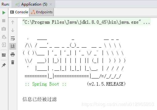 Spring Boot使用Servlet及Filter过程详解