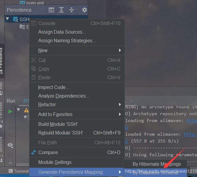 Idea+maven搭建SSH(struts2+hibernate5+spring5)环境的方法步骤