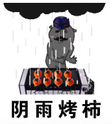 抖音烤柿表情包分享 烤柿表情包图片大全