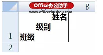 Excel怎样制作不同的斜线表头