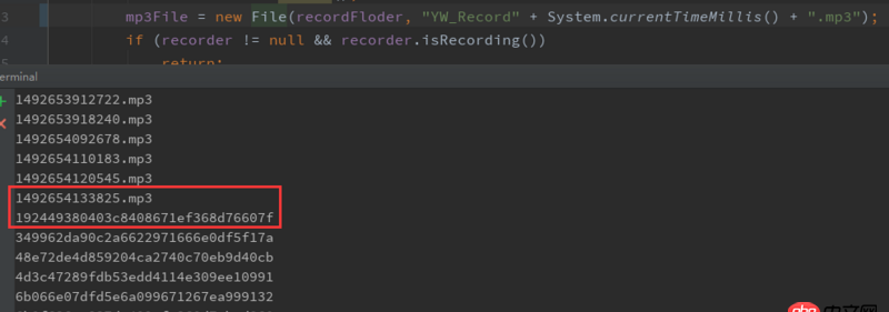 java - 以当前时间戳命名File 为什么生成的名字不一样？