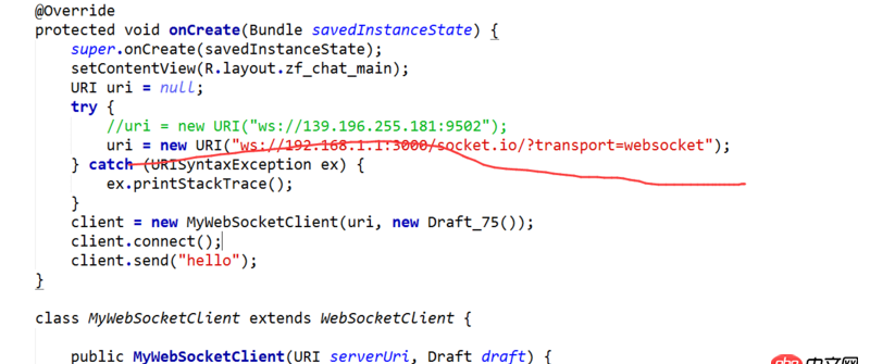 android - socket.io用java-websocket连接不上？