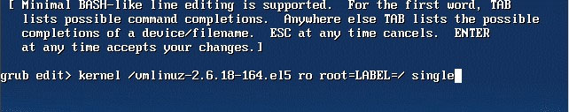 Linux忘记密码怎么办?root密码找回方法