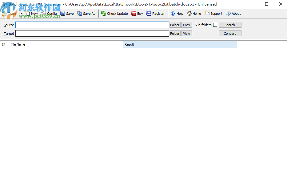 Batch DOC to TXT Converter将Word转换为TXT的方法步骤