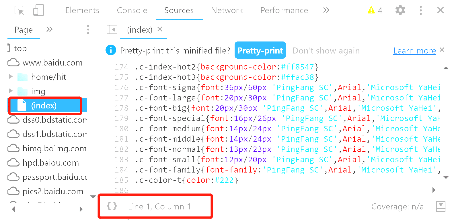 JS使用Chrome浏览器实现调试线上代码