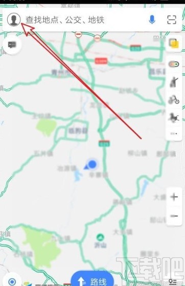 高德地图app调整地图字体大小的操作方法