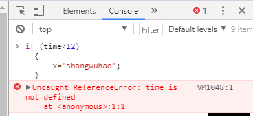 为啥这个是uncaught吖
