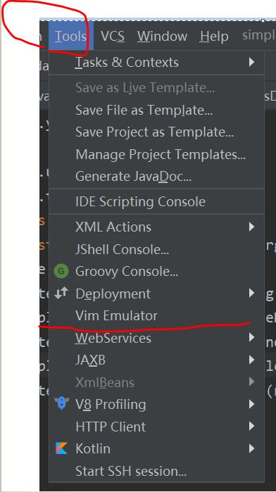 idea关闭vim编辑模式的操作