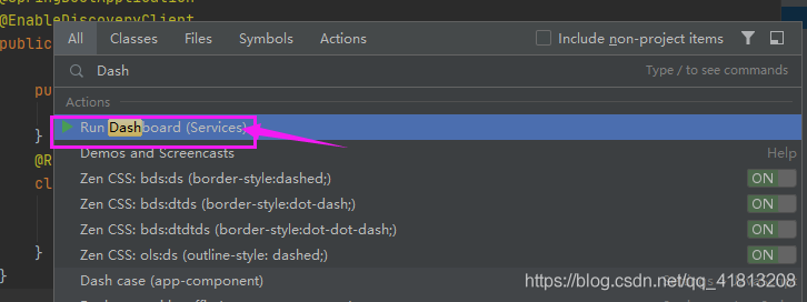 IDEA快速显示Run DashBoard的图文详解