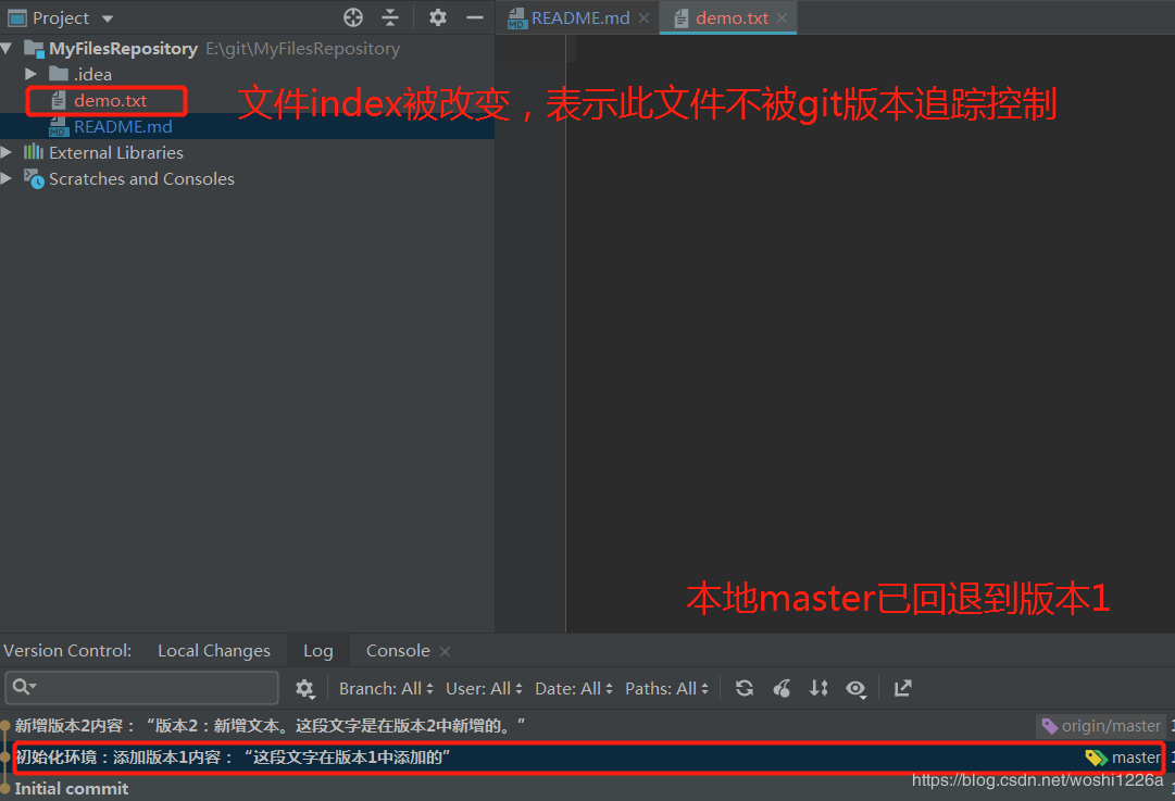 详解IDEA Git Reset 选项说明