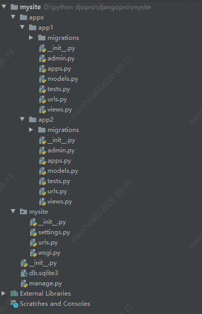Django多个app urls配置代码实例