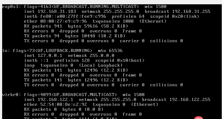 linux静态ip不生效