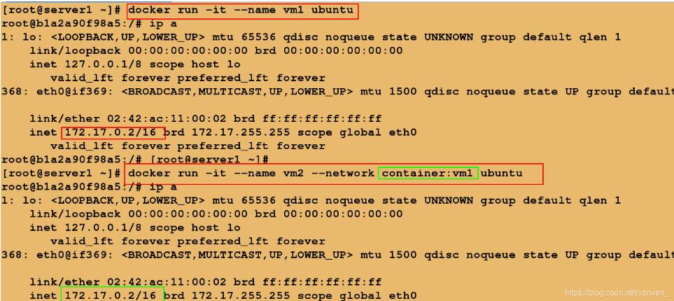 Docker容器间通信与外网通信的操作