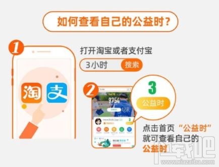 淘宝公益时入口在哪里？淘宝3小时公益时参与方法
