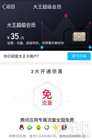 qq大王超级会员卡怎么开通?qq大王超级会员卡送话费流量地址