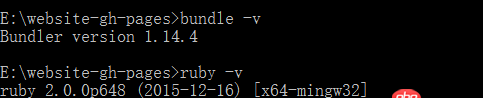 ruby - bundle exec jekyll serve 出错