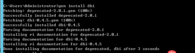 ruby-on-rails - Ruby脚本链接MySQL数据库使用DBI调试报错
