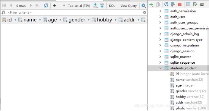 django 将自带的数据库sqlite3改成mysql实例