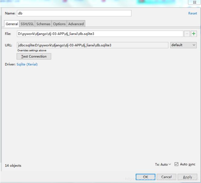 django 将自带的数据库sqlite3改成mysql实例