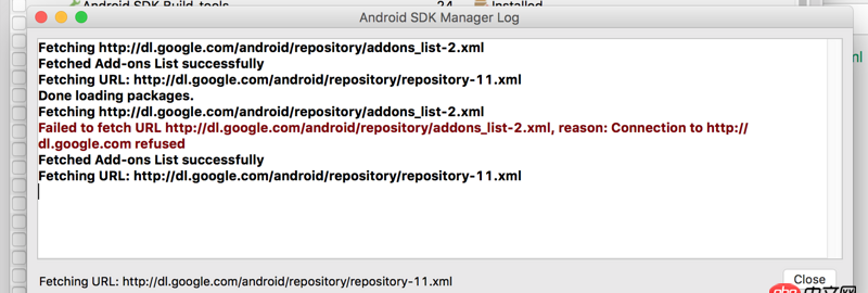 android-studio - 无法使用sdkmanager更新android sdk