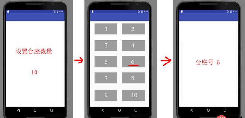 android - 安卓如何通过设置数量而实现餐厅里的台座数量？