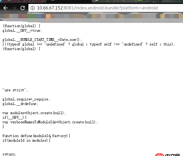 android - react-native 在genymotion中一直连不上server