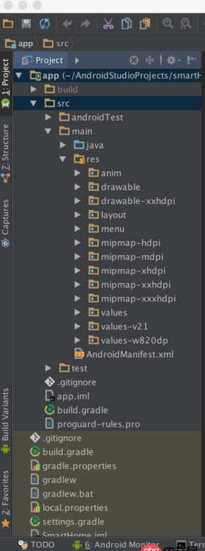 android-studio - android studio 最外层目录没了，只有app级别目录。
