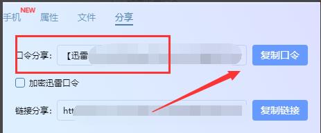 迅雷口令手机端使用方法