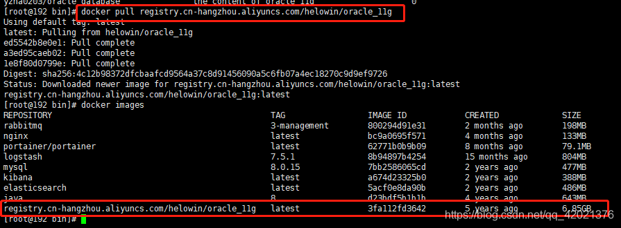 Docker安装Oracle_11g的方法