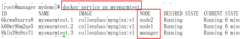 Docker Swarm实现服务的滚动更新的示例代码