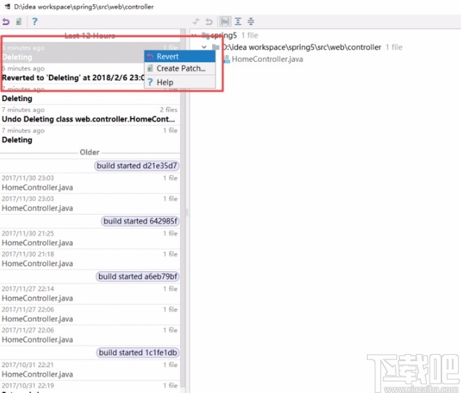 IntelliJ IDEA恢复删除文件的方法
