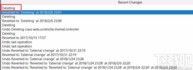 IntelliJ IDEA恢复删除文件的方法