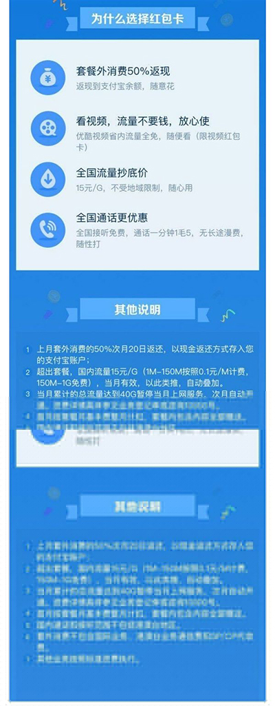 蚂蚁红包卡怎么样？蚂蚁红包卡资费详情说明