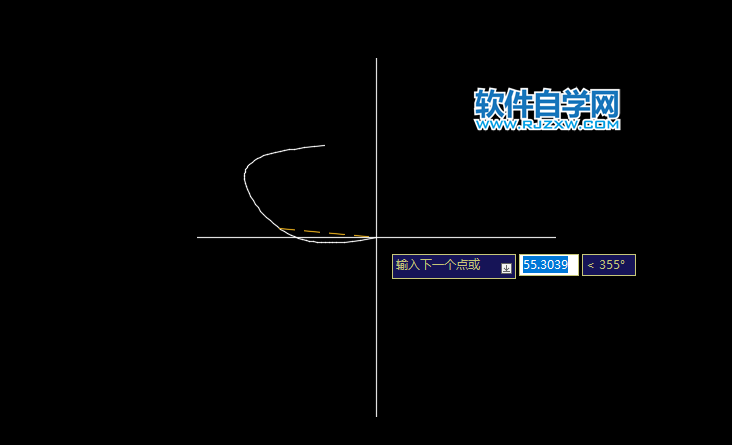 cad怎么画不规则的椭圆