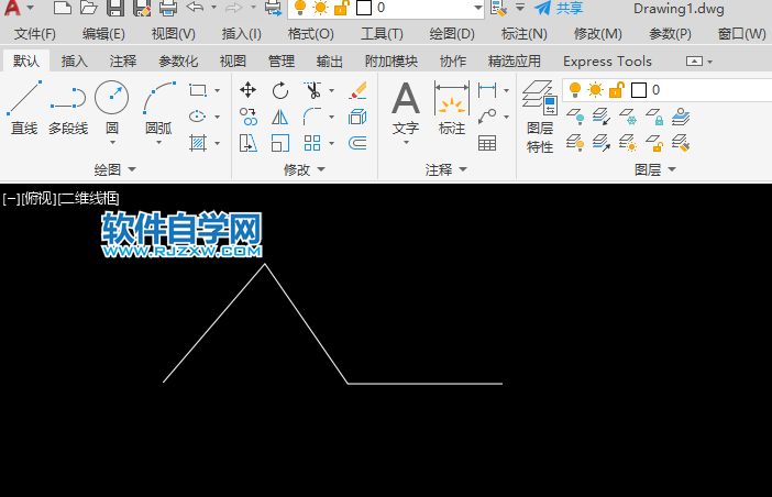 cad怎么画圆角