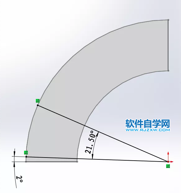 SolidWorks焊件画的圆形钢架