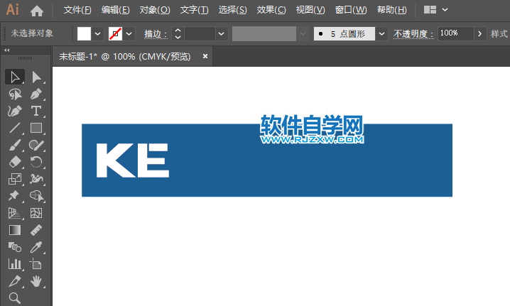 ai怎么画科键LOGO