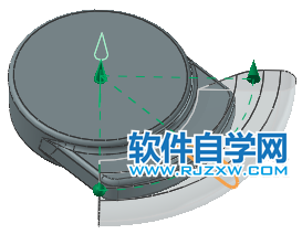 UG怎么旋转与合并截面