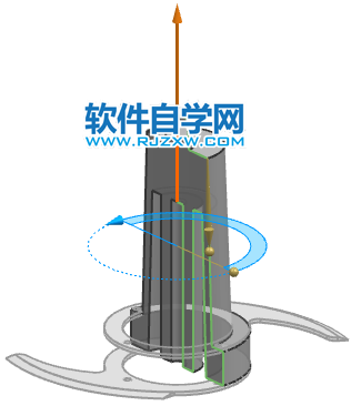 UG绕轴旋转截面创建圆形或部分圆形