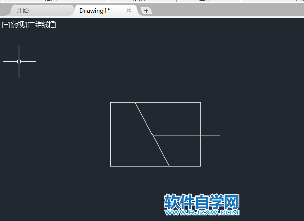 CAD中怎么找到外观交点