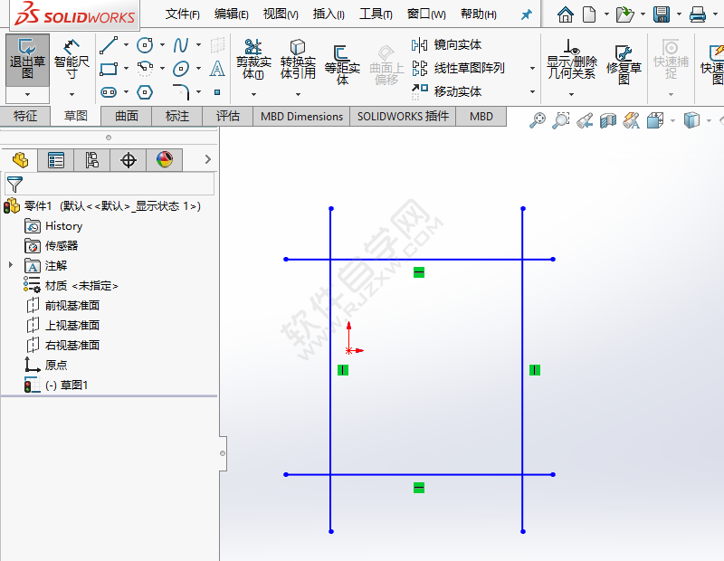 solidworks的边角剪裁怎么使用的方法