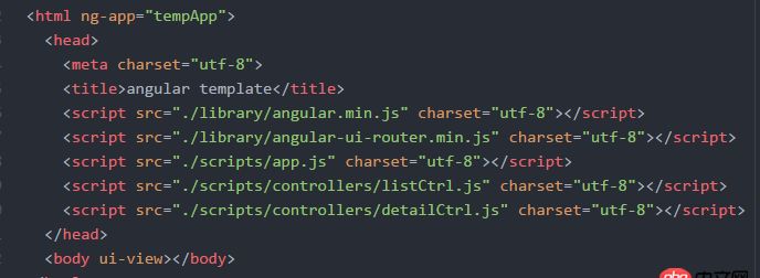 angular.js - 不适用其他构建工具，怎么搭建angular1项目