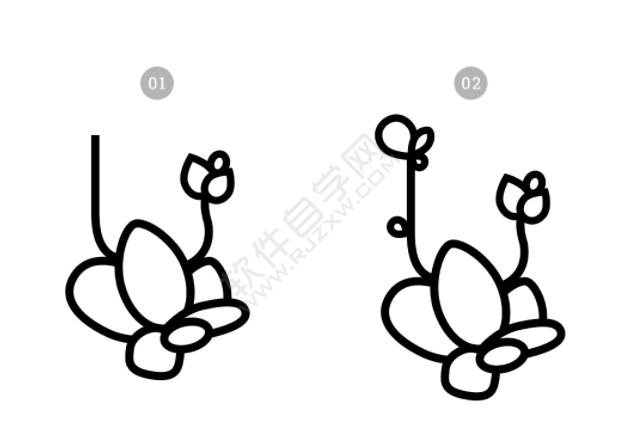 ai怎么画多肉植物插画