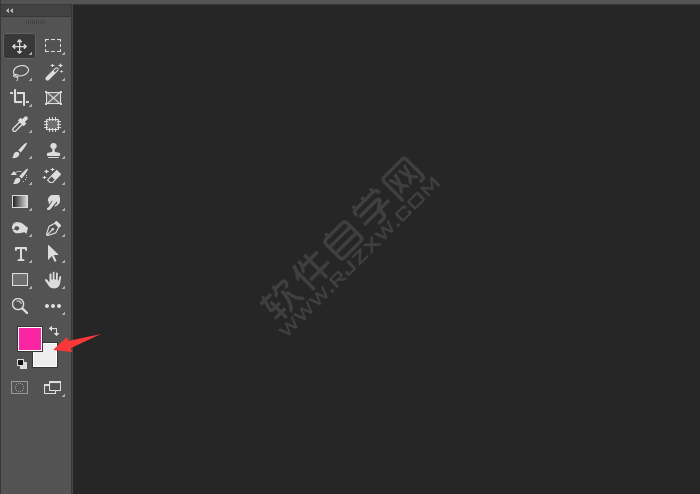ps前景色与背景色怎么设置的方法