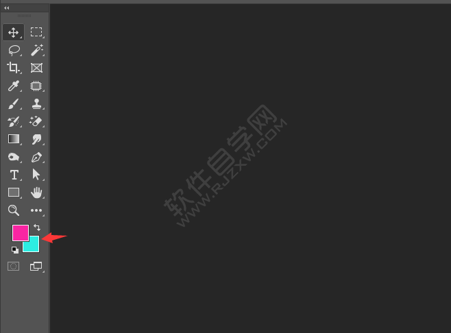 ps前景色与背景色怎么设置的方法
