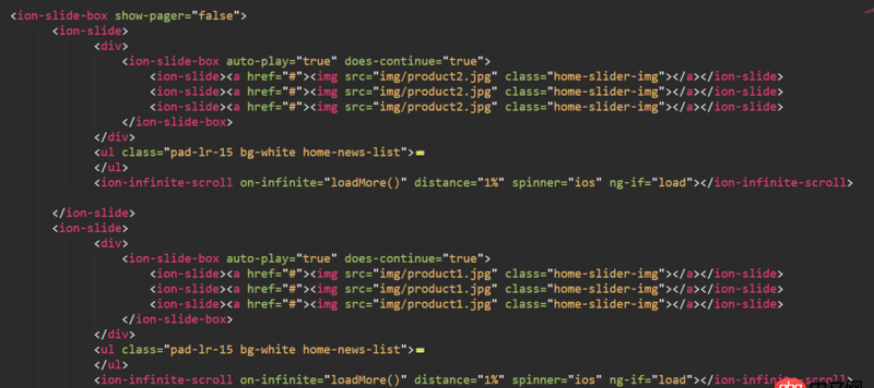 angular.js - 关于ionic 1.3版的选项卡实现效果