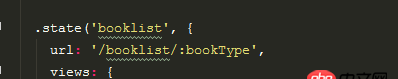 angular.js - 关于ui-sref地址栏缺省的问题