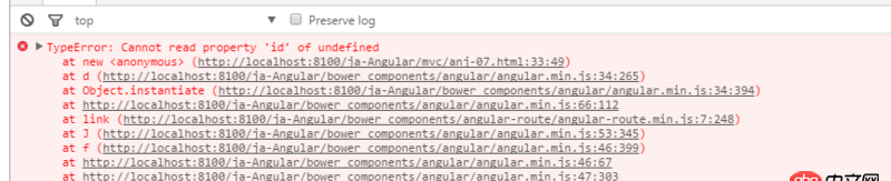 angular.js - angular TypeError: Cannot read property ’id’ of undefined？