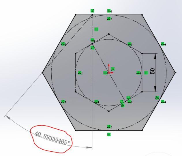 SolidWorks六边面立方体的画法