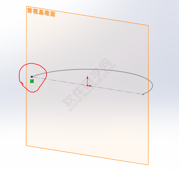 SolidWorks支撑的圆环的画法